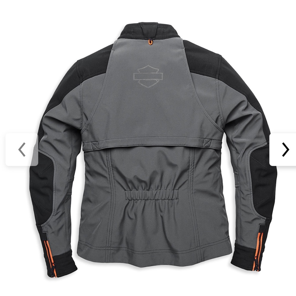WOMEN'S H-D NEW HORIZON WINDPROOF SOFTSHELL RIDING JACKET 2W PLUS - Picture 2 of 9